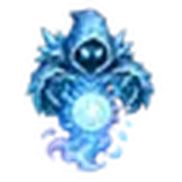 Frostgeist beim Zaubern